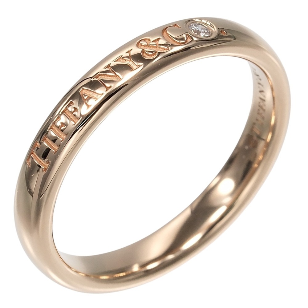 TIFFANY & CO. 18k Gold Diamond Ring